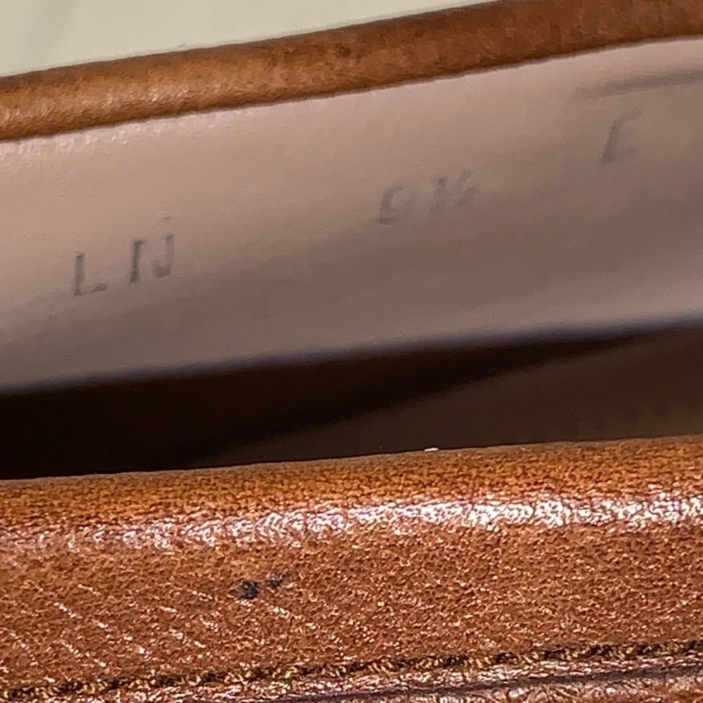 Salvatore Ferragamo Men's Brown Leather Moccasin Loafers with Gancini Ornament